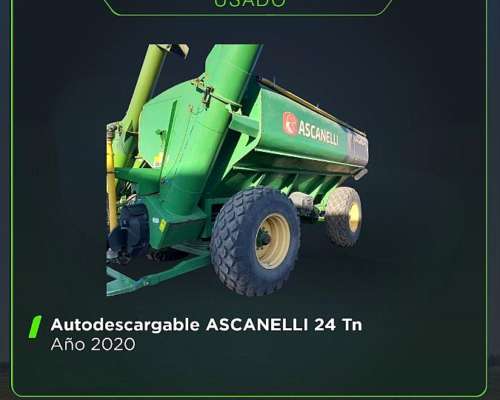 Tolva Ascanelli 24 TN año 2020