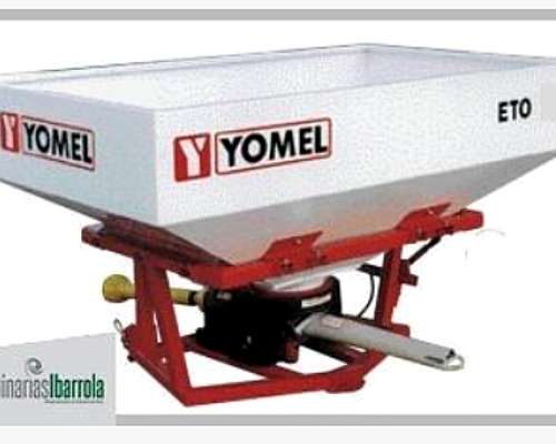 Fertilizadora 3 Puntos Yomel ETO Hasta 12mts. de Trabajo.