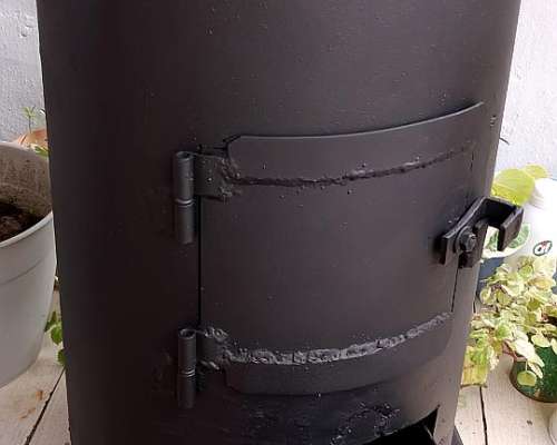 Estufa Salamandra con Caño