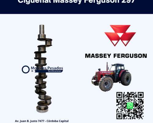 Cigueñal Massey Ferguson 297