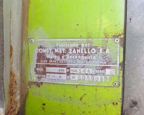 Tractor Zanello 220 C Motor Copia Mercedes Reparado a Nuevo