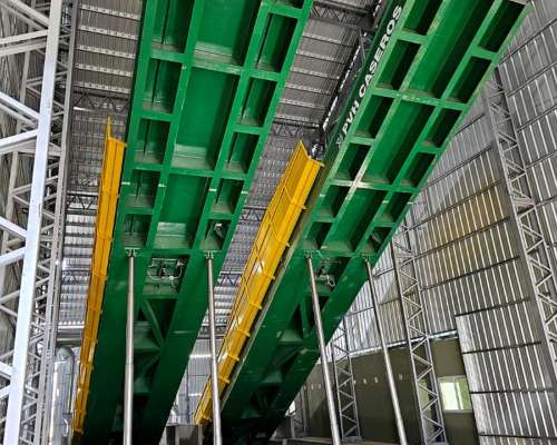 Plataforma Volcadora Hidraulica, Descarga de Camion 21 X3.80