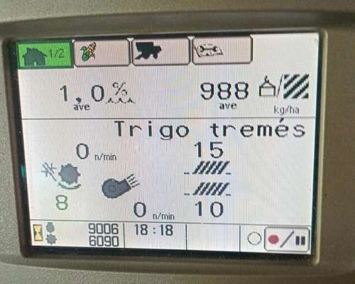 John Deere 9770 Americana año 2010 D. Tracción Draper 35 PIE