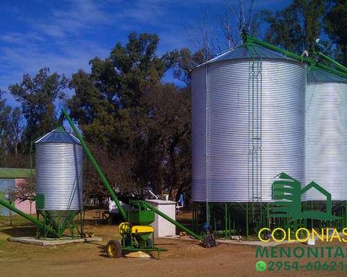 Planta Automática de Silos con Sinfines-colonias Menonitas