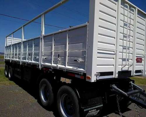 Acoplado Baranda Volcable Ombú 0km - 4 Ejes - año 2026.