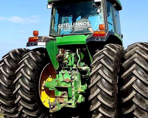 John Deere 7505 con Duales