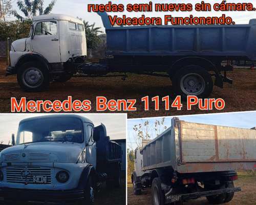 Camión Mercedes Benz 1114 Puro