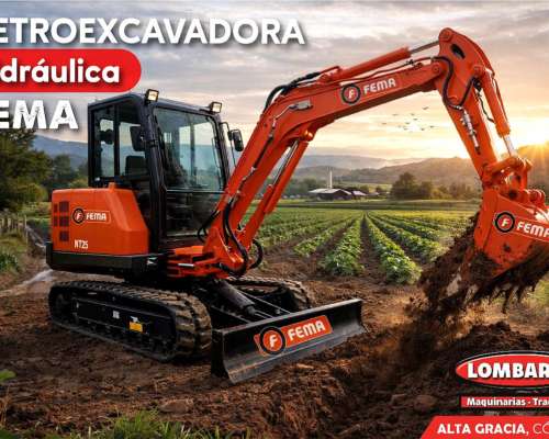 Excavadora Hidráulica Fema - NT 25