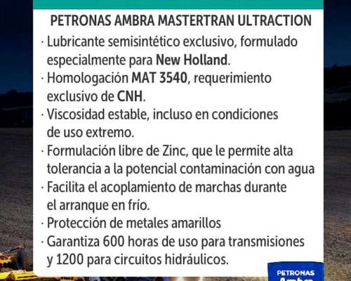 Aceites Petronas New Holland Case el Mejor Precio
