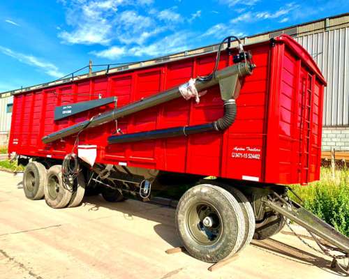 Tolva Autodescargeble Sobre Acoplado Fert y Semilla 26/28 TN