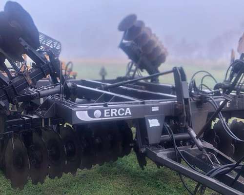 Rastra de Disco Erca III RD, con Alas Rebatibles