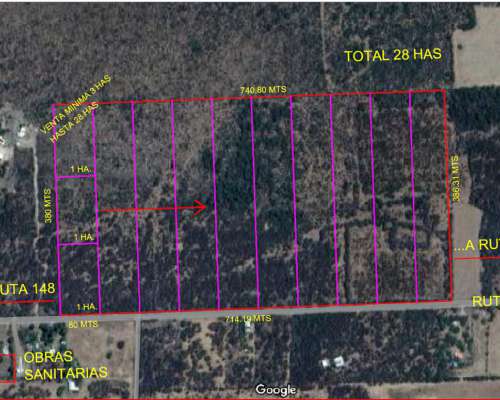 Campo R28 San Luis 28 Has. o Fracción