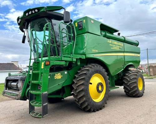 John Deere S670- año 2017 -draper Original 40 Pies