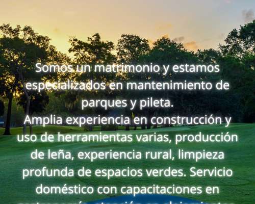 Caseros Buscan Trabajo .