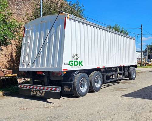 Acoplado de 3 Ejes Tipo Tolva Cerealera. Ombu. Disponible.