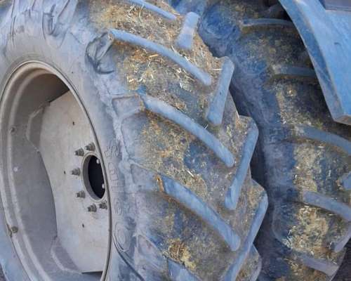 Deutz AX 160, Duales Trasera, Traccion Simple, Trabajando