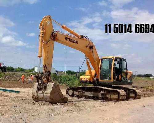 Excavadora Alquiler Miniexcavadora de Orugas Excavacion Mini