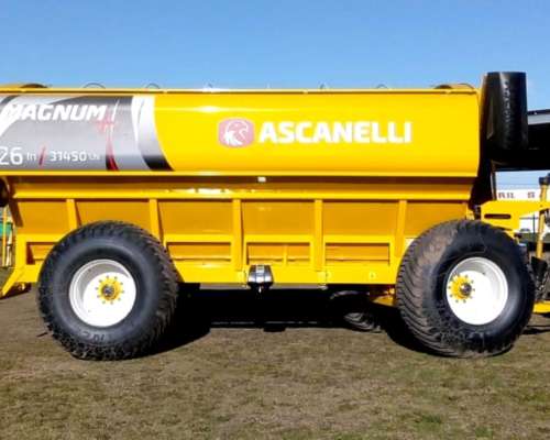 Tolva Autodescargable Ascanelli Magnum+ 26 TN, Nueva.