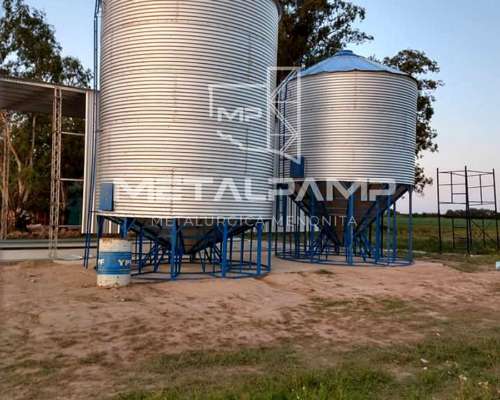 Silo Aéreo Reforzado Metalúrgica Menonita