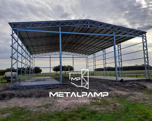 Galpones y Tinglados. Metalúrgica Menonita