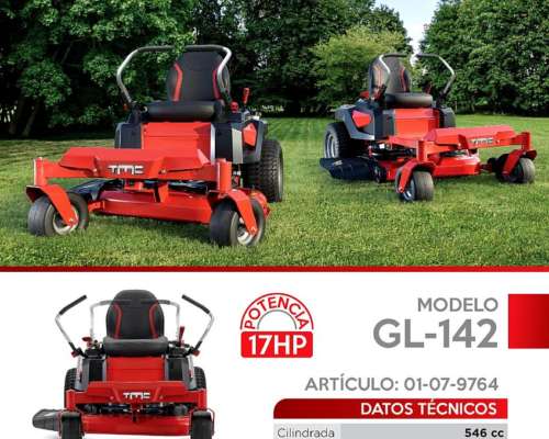 Tractor Corta Cesped Giro 0 17 HP