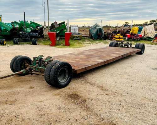 Carreton Hidraulico 6,50 Mts por 2,40 Mts.