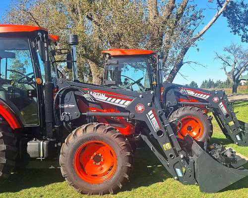 Tractor Hanomag Stark 1000 con Cab. Pala Omar Martin OM 260
