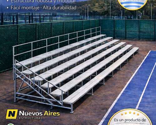 Gradas Telescopicas Tribunas Tubulares Escenarios Levadizos