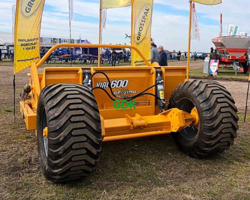 Pala de Arrastre Vial 600. Grosspal