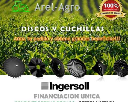 Discos y Cuchillas Turbo (sembradoras y Rastras)