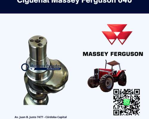 Cigueñal Tractor Massey Ferguson 640