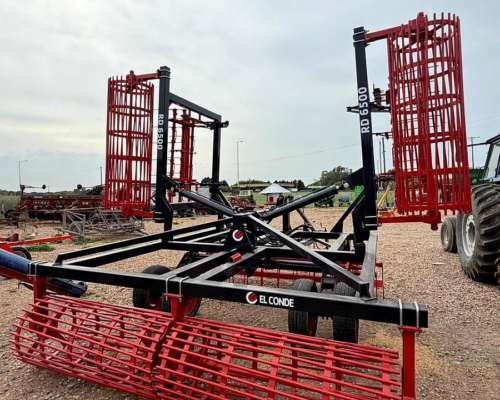 Rolo con Peine y Rabasto Culminador de Siembra 6.5m