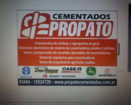 Cementados de Sinfines y Agro Partes ( Balanceo Electrónico)