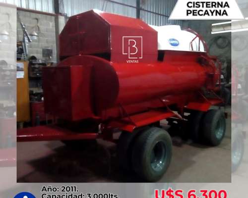 Cisterna con Tanque de Agua Pecayna
