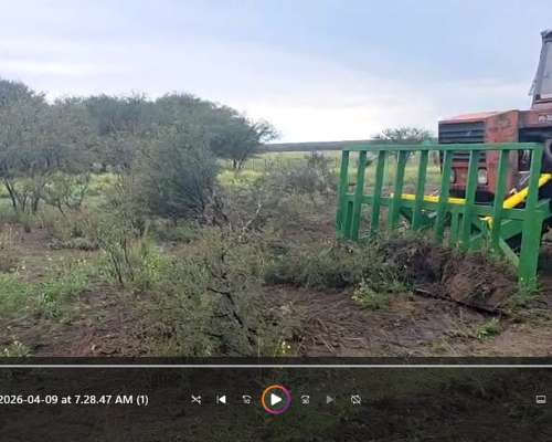 Rastrillo Topador Hidráulico Adaptable