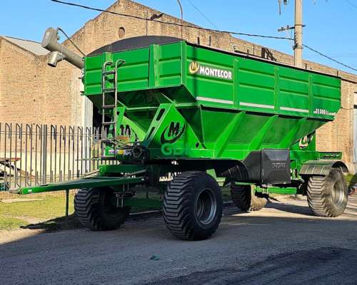 Acoplado Semilla Fertilizante 22 TN C/balanza. Montecor