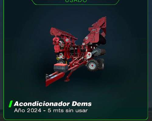 Acondicionador Dems 5 Mts año 2024 sin USO