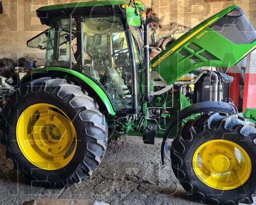John Deere 6120 e año 2024, 550 HS. Doble Traccion con 3p
