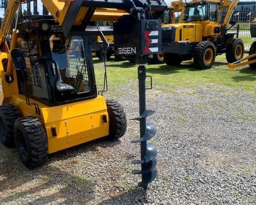 Minicargadora con Hoyadora 50hp Sinomach 255fa