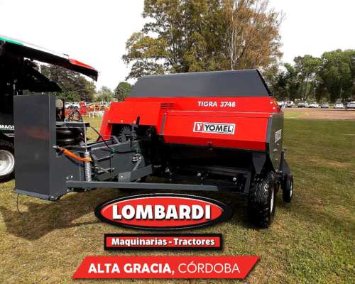 Enfardadora de Fardos Pesados Marca Yomel Tigra 3748