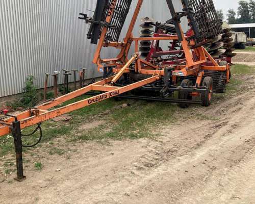 Rolo Culminador de Labranza Sefo con Rabasto y Peine 7 Mts
