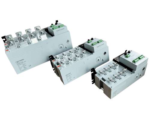 Llave Conmutadora Motorizada Tetrapolar Hasta 1600a - Remota