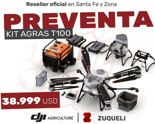 Dji Agras T100 + Curso de Piloto
