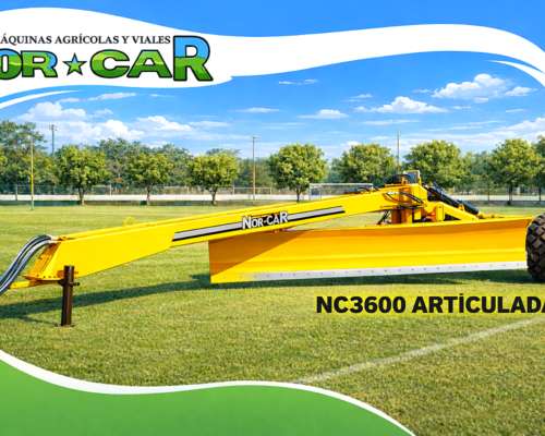 Niveladora de Arrastre NC3600 Articulada