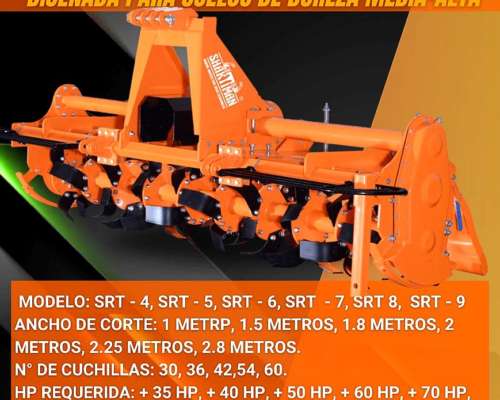 Rotovator Semi Champion SRT-4 al SRT-9