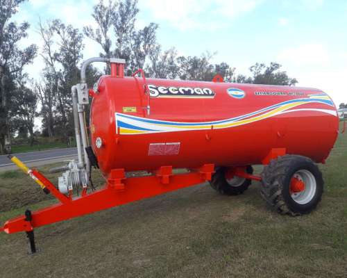 Estiercolera con Bomba de Vacio BV-10.000 Lts. Secman