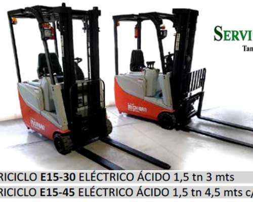 Autoelevadores y Apiladores Eléctricos