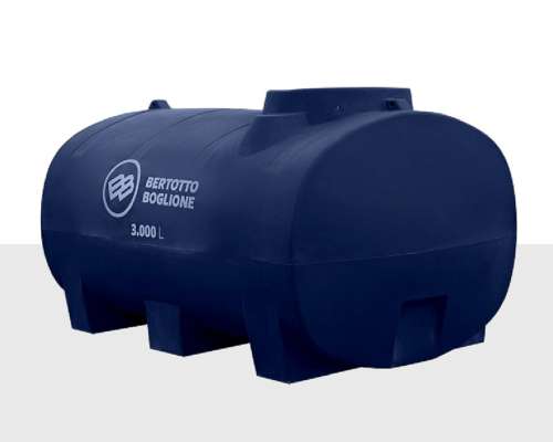 Tanque Horizontal Reforzado de 3.000 Lts - Bertotto Boglione