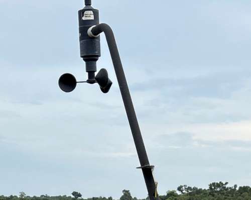 Conjunto Anemométrico - Velocidad de Viento y Dirección