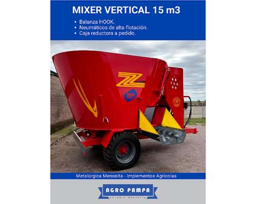 Mixer Vertical 15 M3